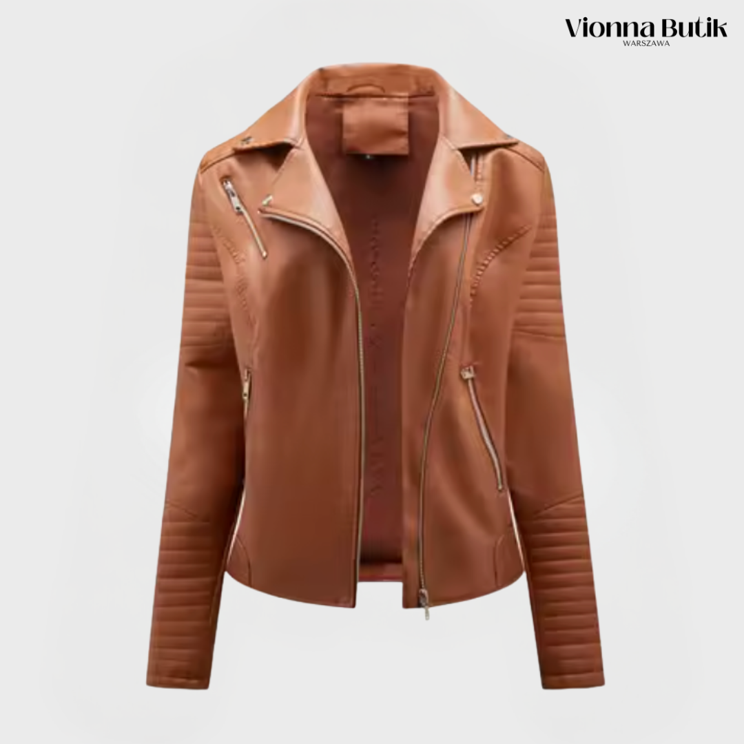Helena | Skórzana kurtka na co dzień