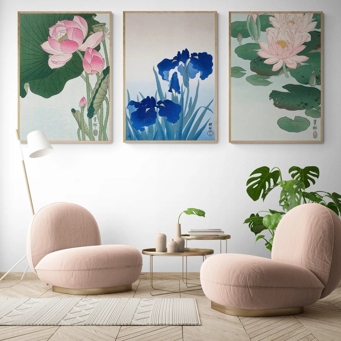 3x Japanese Flower Art Exhibitions