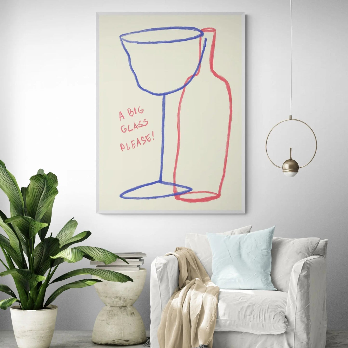 A Big Wine Glass | Byalmaklub