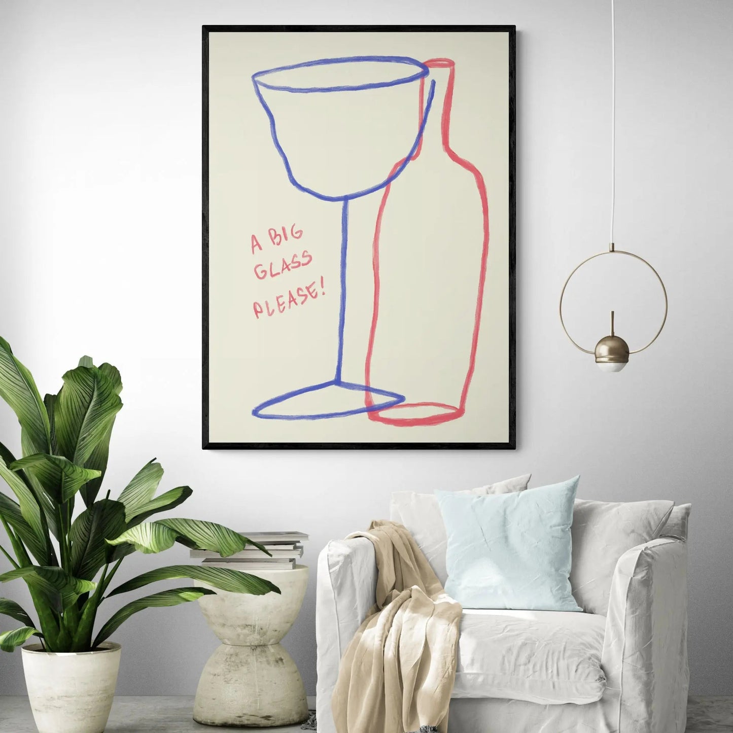 A Big Wine Glass | Byalmaklub