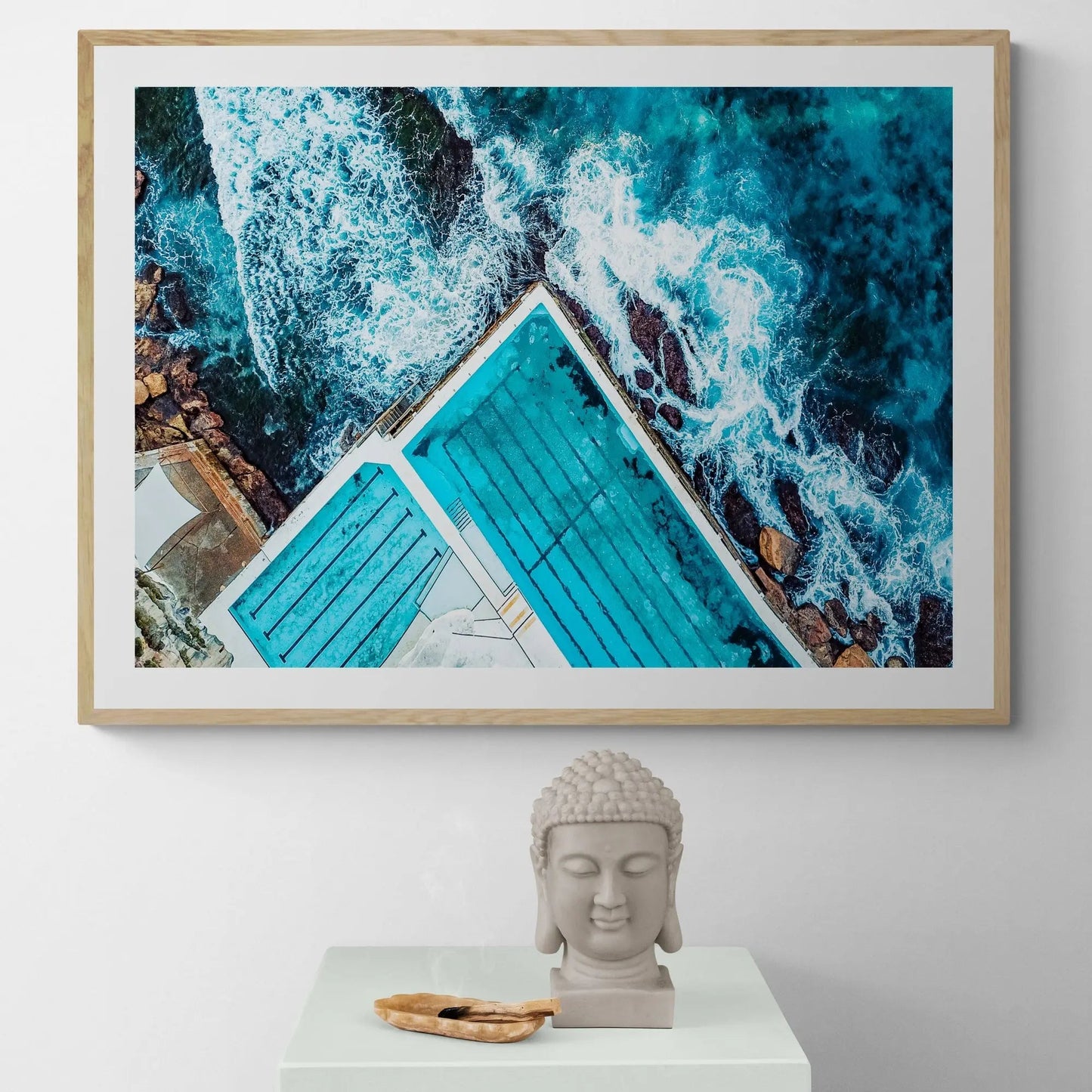 Bondi Beach Rock Pool Art Print