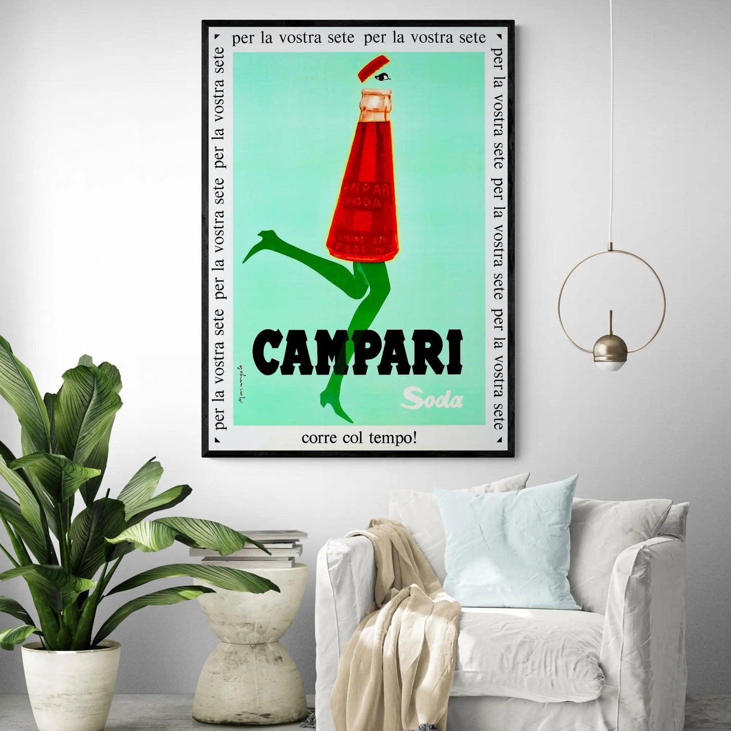 Campari Vintage Poster