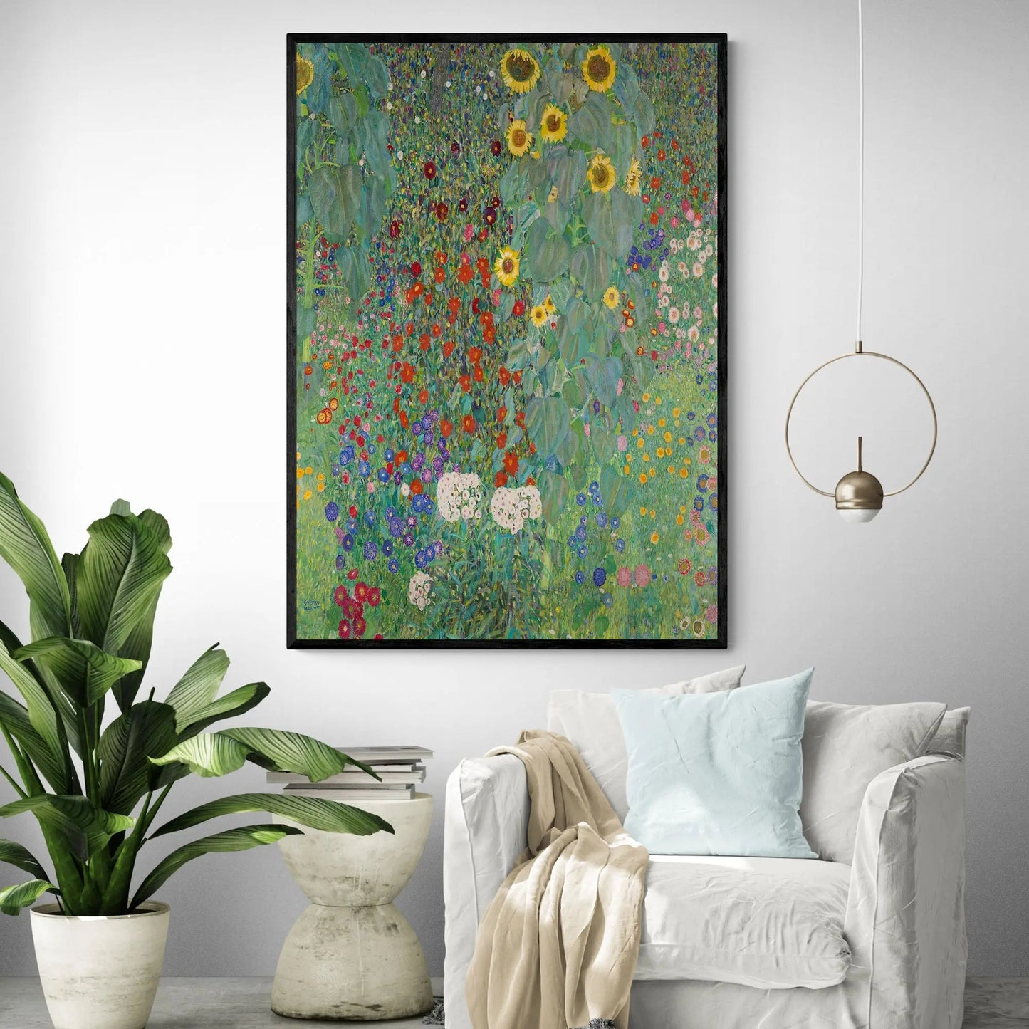 Farm Garden By Gustav Klimt