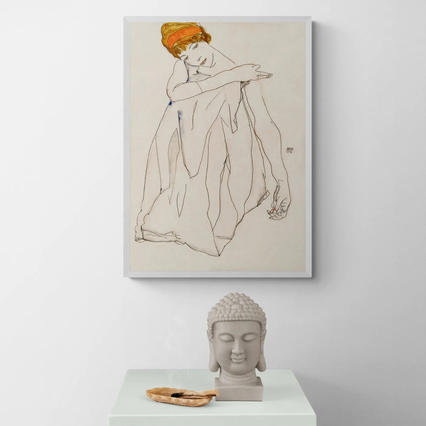 Dancer by Egon Schiele