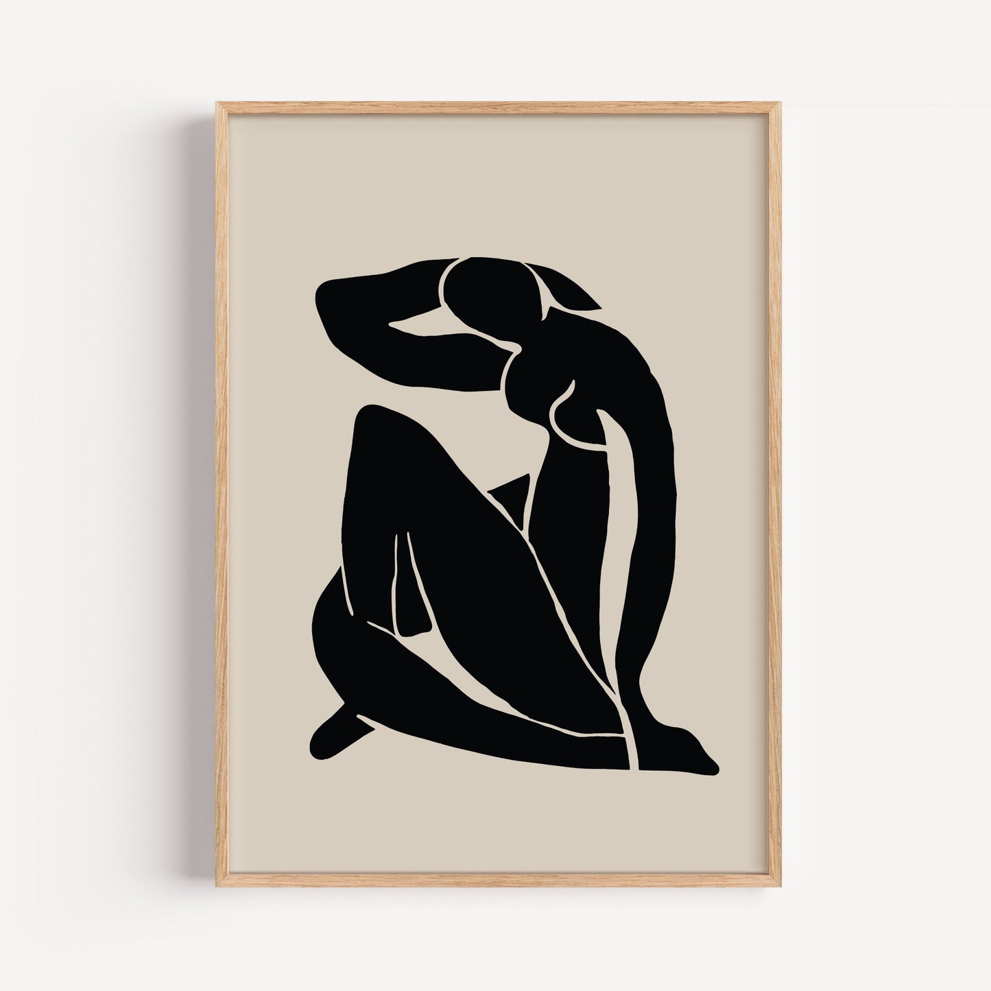 Black Cut-Out by Henri Matisse