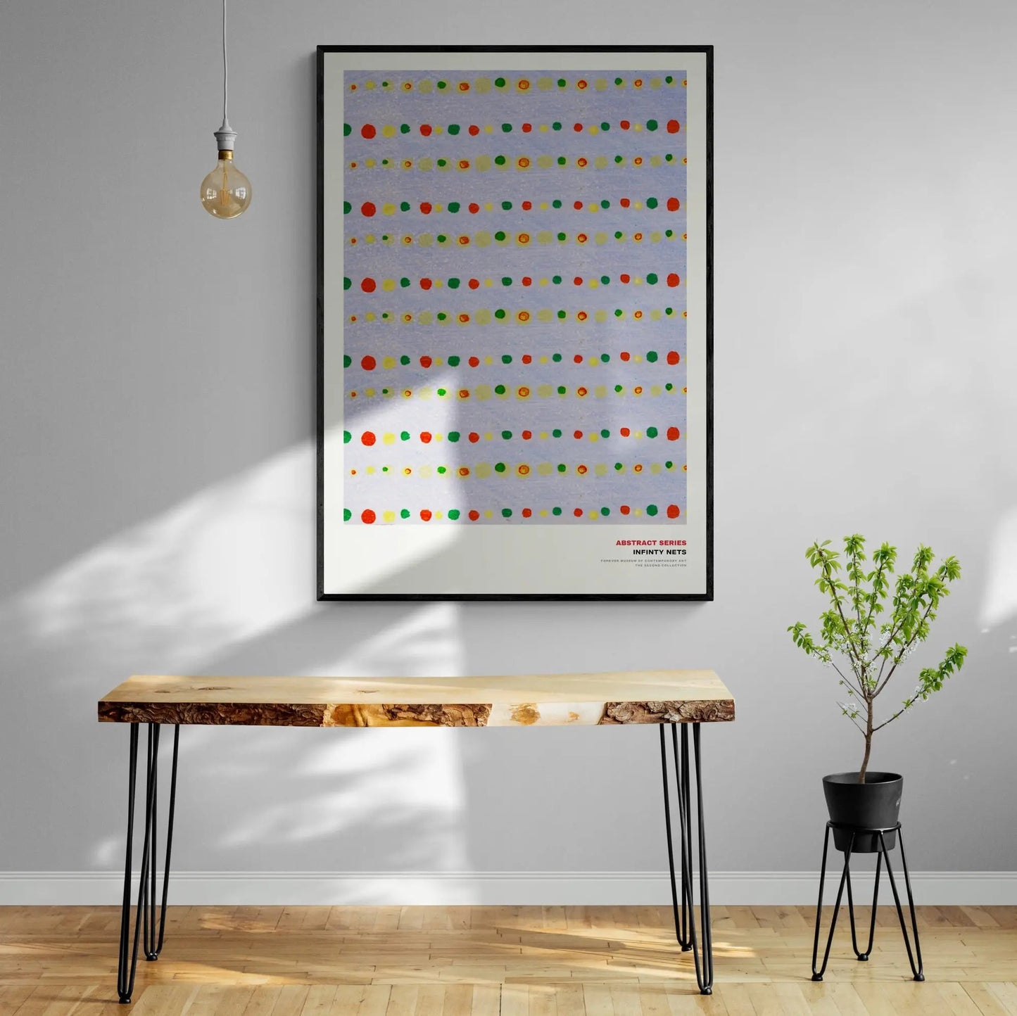 Coloured Dots Japanese Abstract