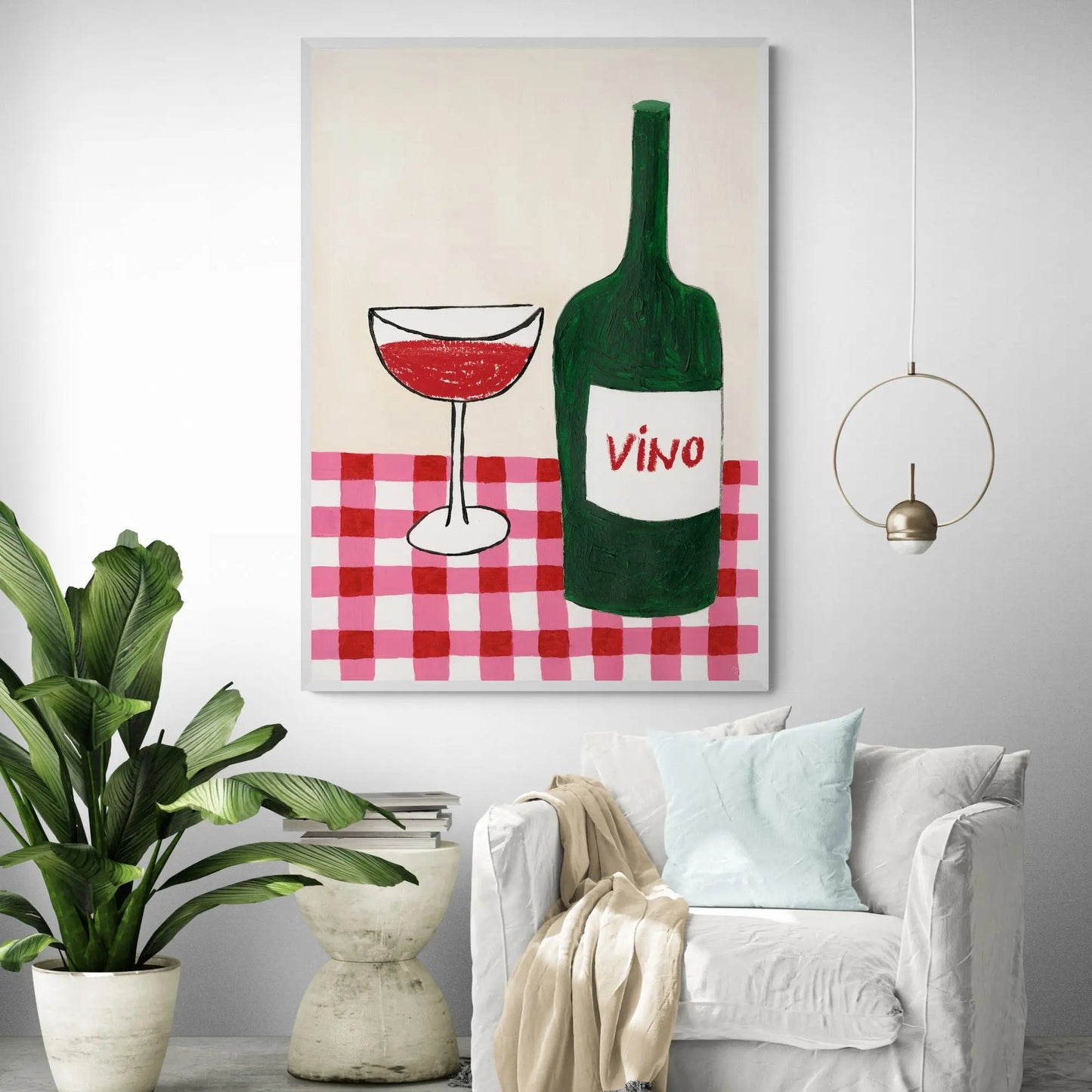 Wine Art Print | Byalmaklub