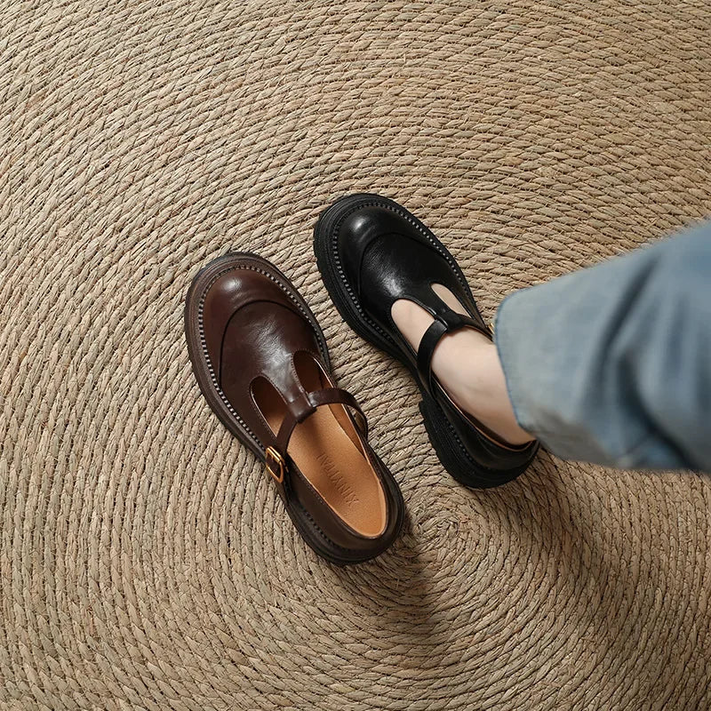 Chiara | Eleganckie Buty Mary Jane z Luksusowej Skóry