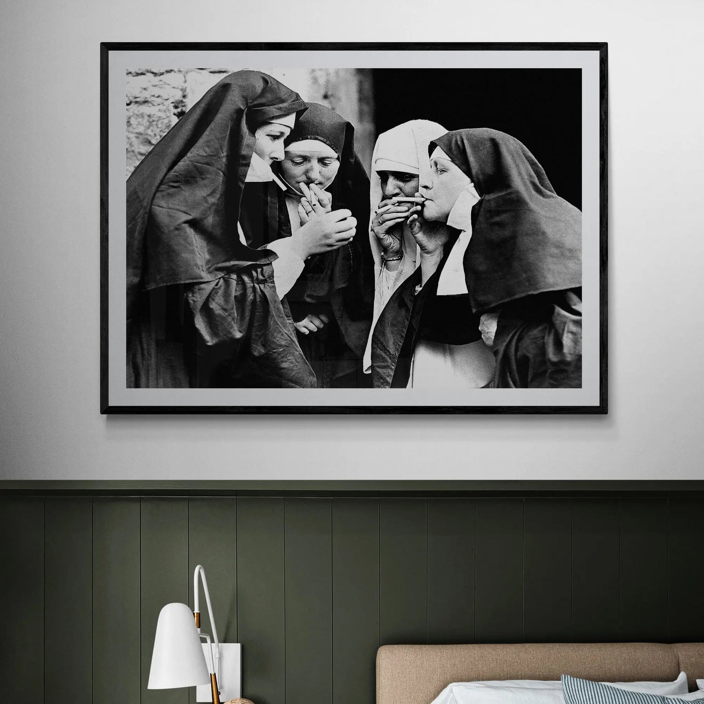 Smoking Nuns 1950