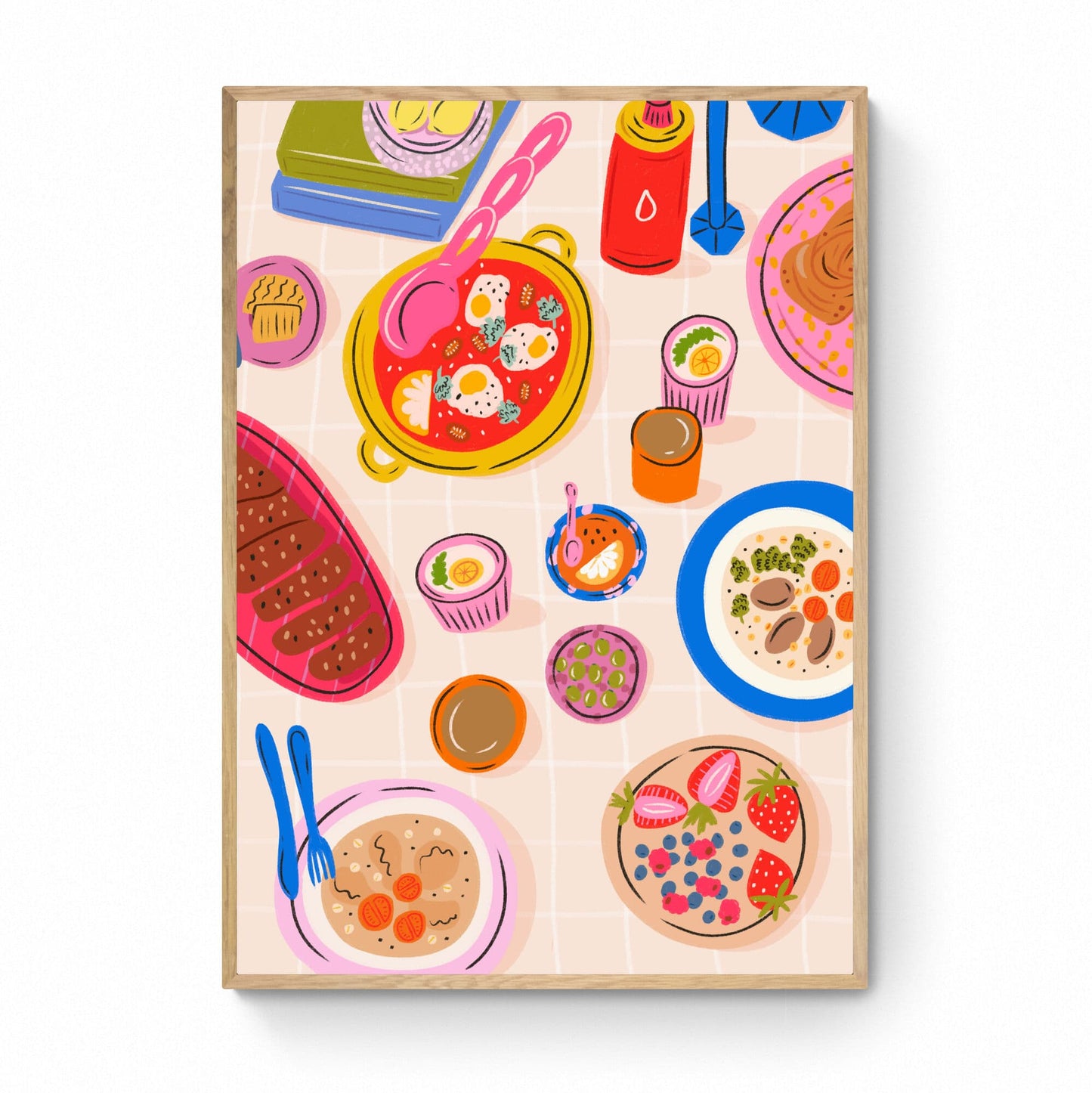 A Colourful Platter by Kartika Paramita