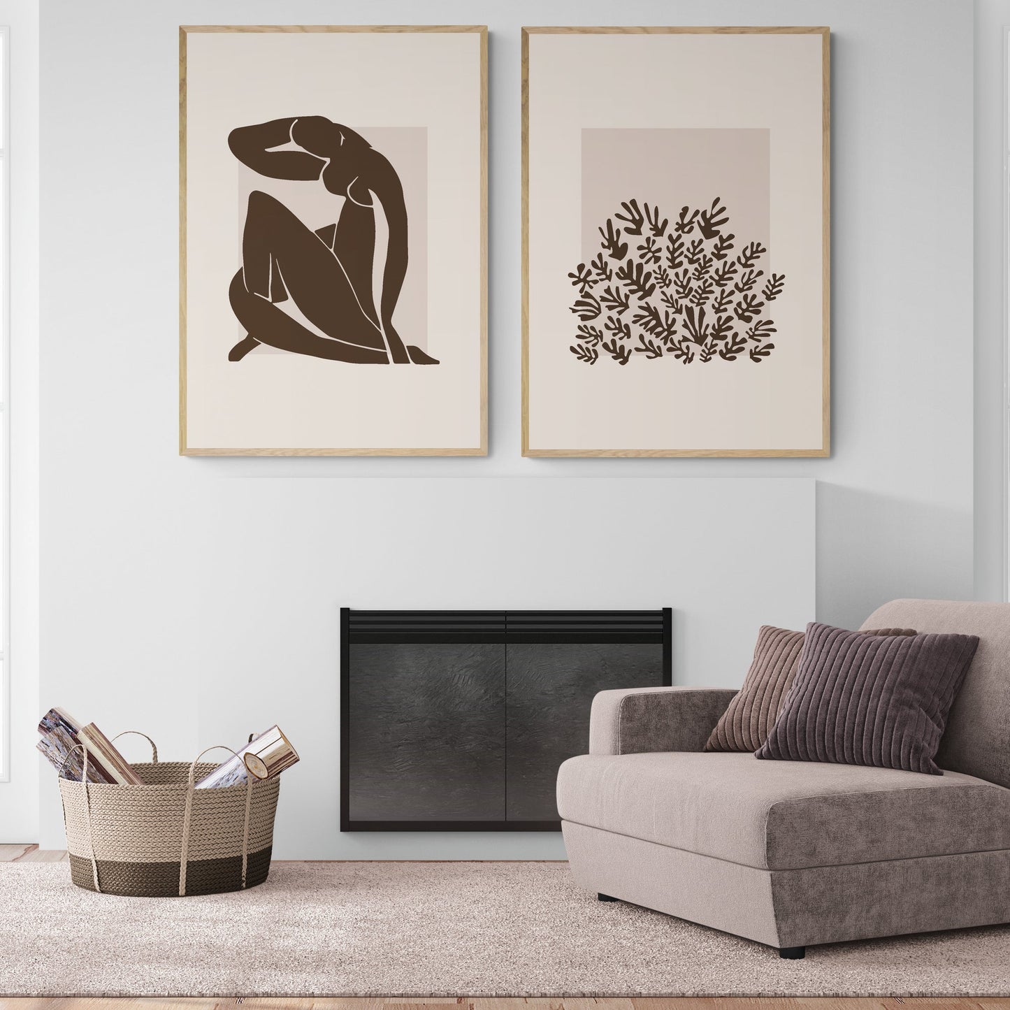 Black Cut-Out + Naakt by Matisse