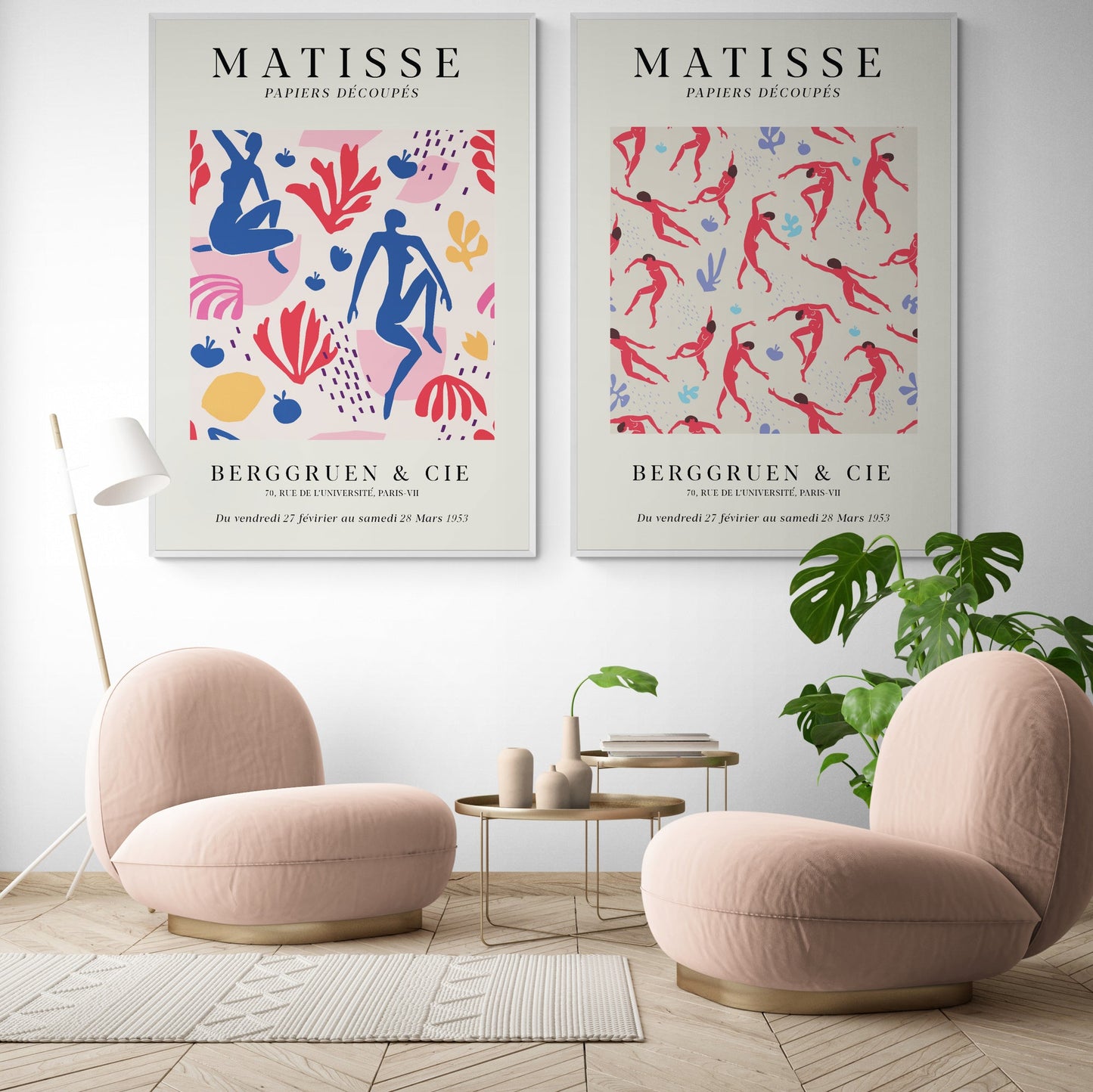 2x Henri Matisse 'Knipkunst'
