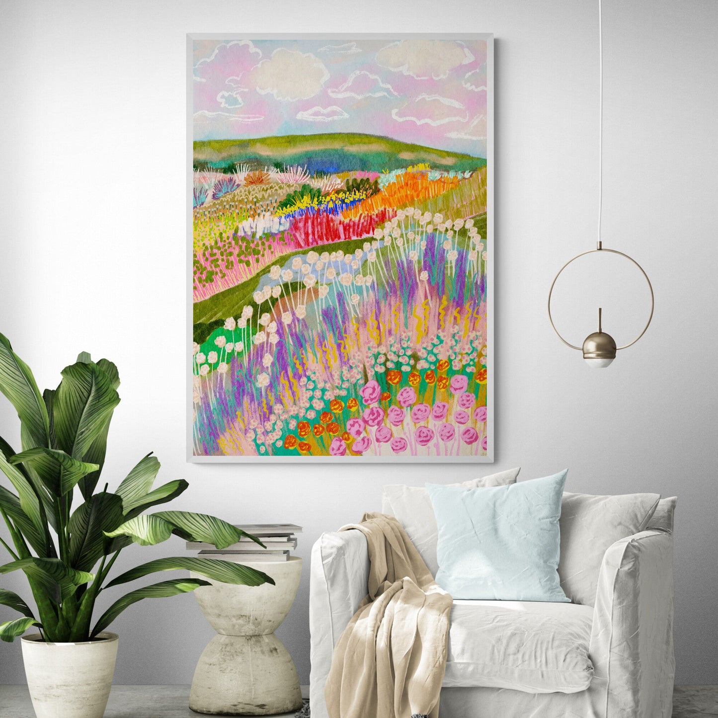 Colourful Mountains by Kartika Paramita