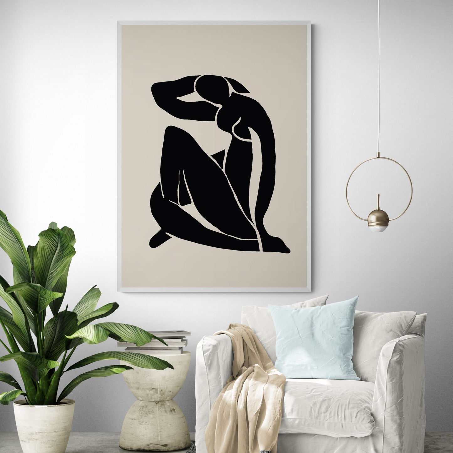 Black Cut-Out by Henri Matisse