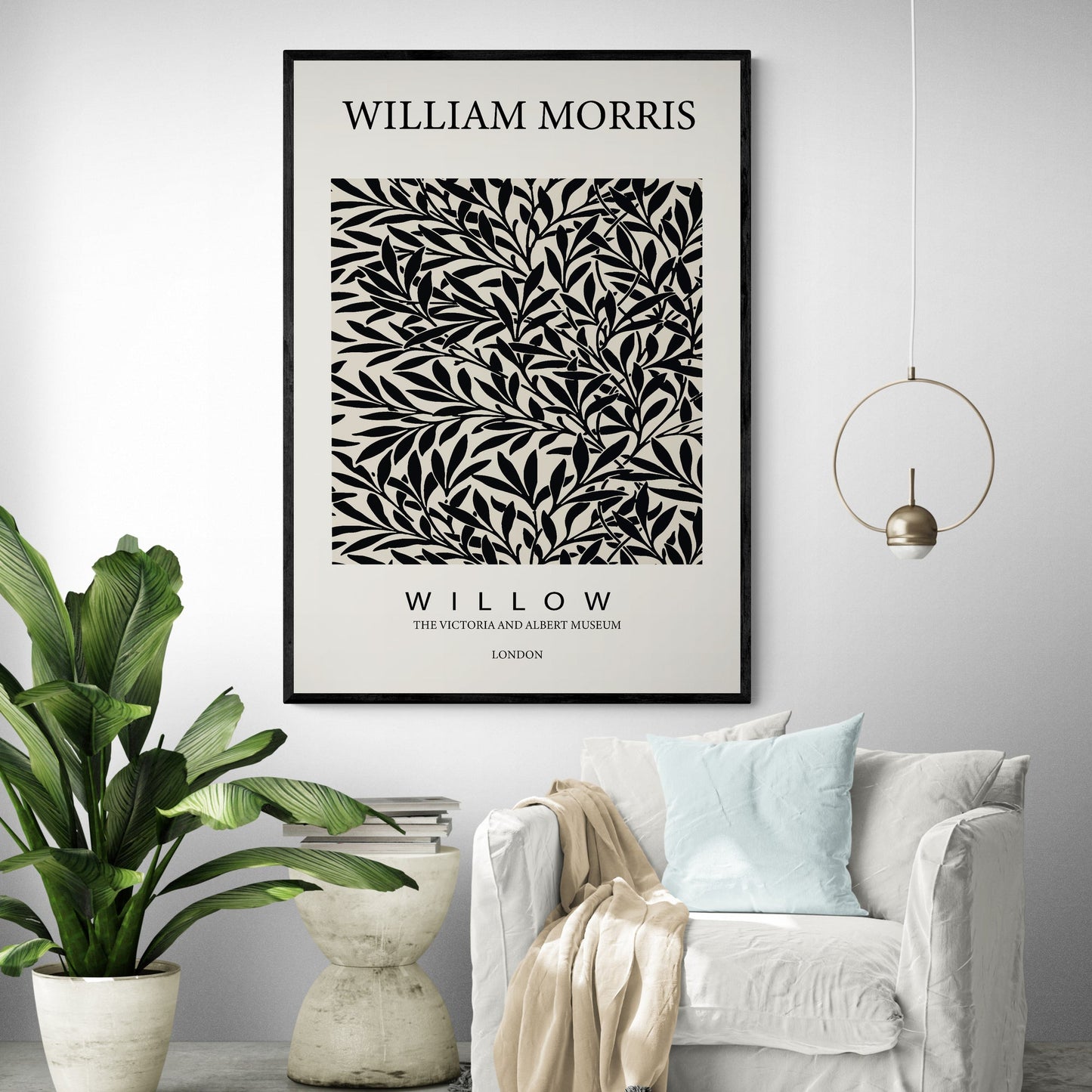 Black Willow by William Morris Art Print