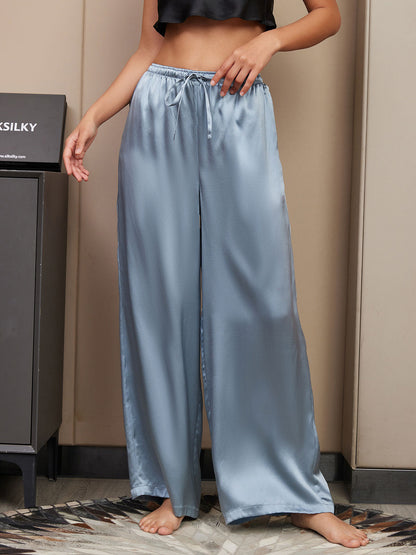 Pure Silk Casual Women‘s Pants