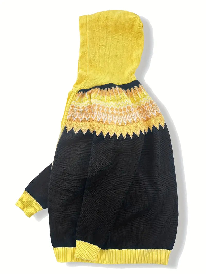 Regina™ | Klasyczny kardigan z kapturem