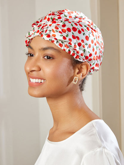 Pure Silk Night Turban Sleep Cap