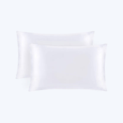 19/22 Momme Silk Pillowcase with Hidden Zipper Bundle- Set of 2