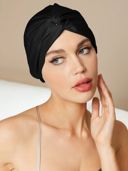 Pure Silk Casual Sleep Cap