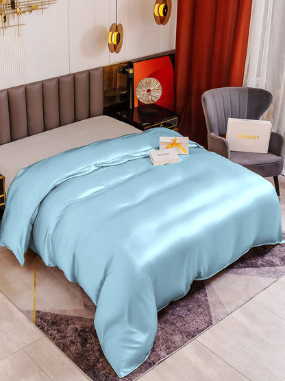 19Momme Mulberry Silk Seamless Duvet Cover