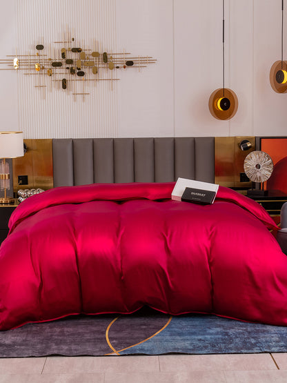 19Momme Mulberry Silk Seamless Duvet Cover