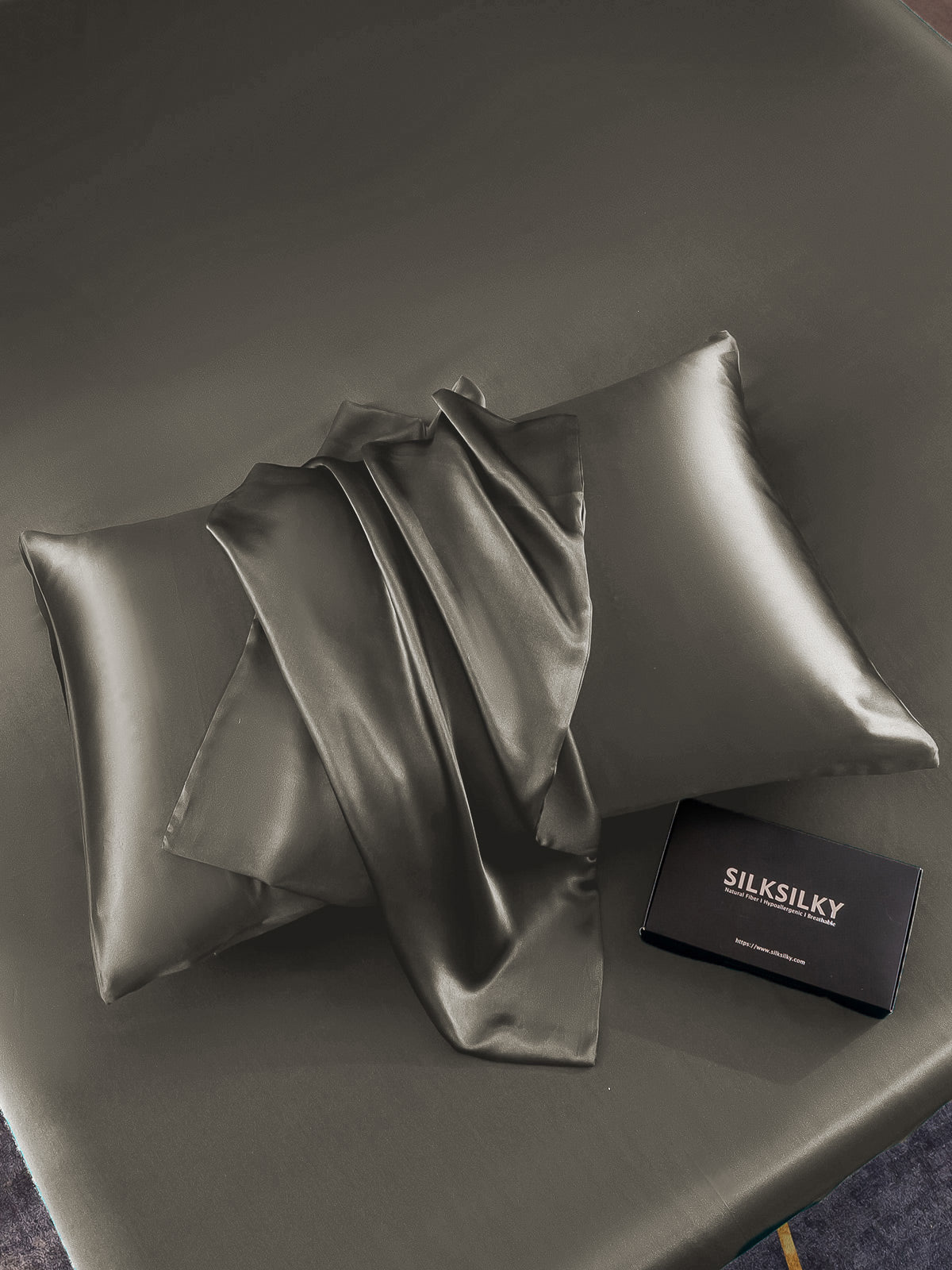 100% Mulberry Silk Pillowcase with Envelope Closure