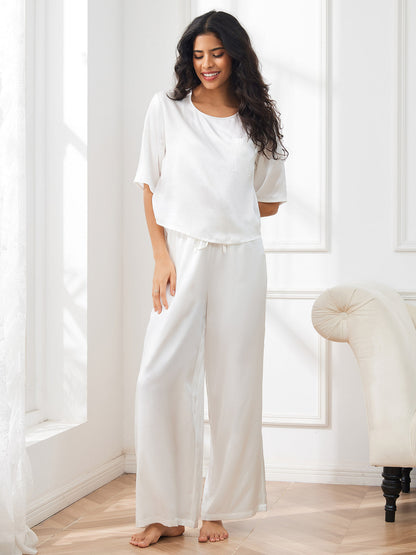 Women‘s Pure Silk Pajama Set