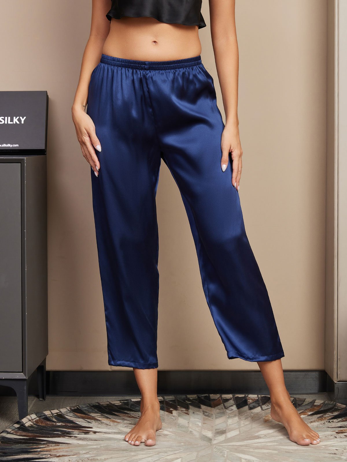 Pure Silk Classic Women's Sleep Pants