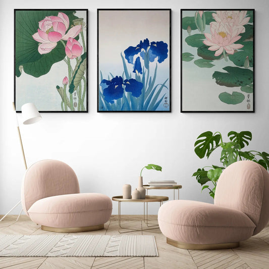 3x Japanese Flower Art Exhibitions