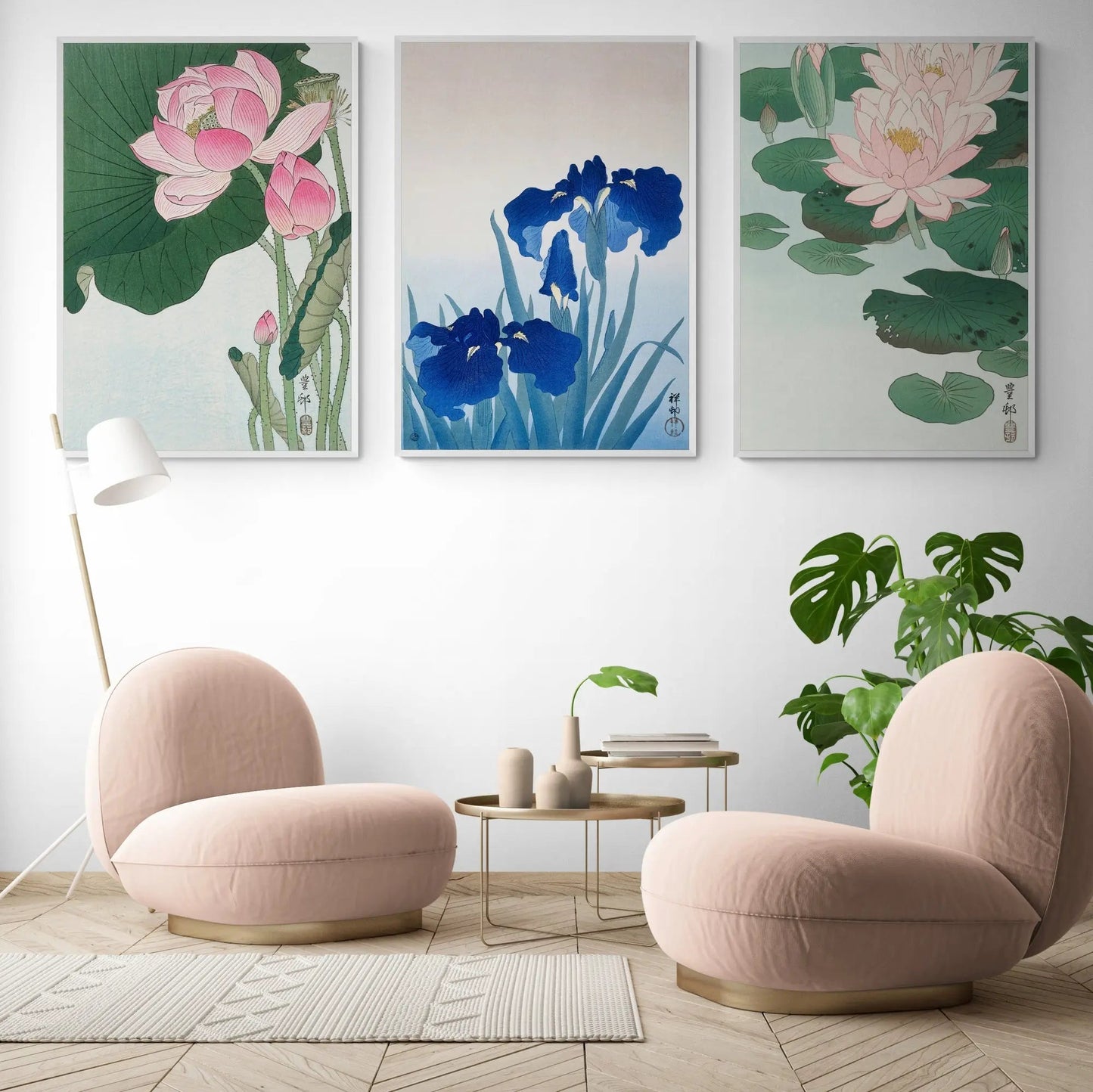 3x Japanese Flower Art Exhibitions
