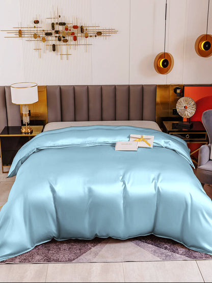 19Momme Mulberry Silk Seamless Duvet Cover