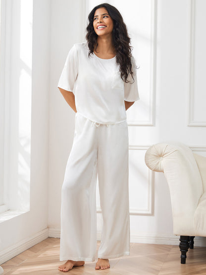 Women‘s Pure Silk Pajama Set