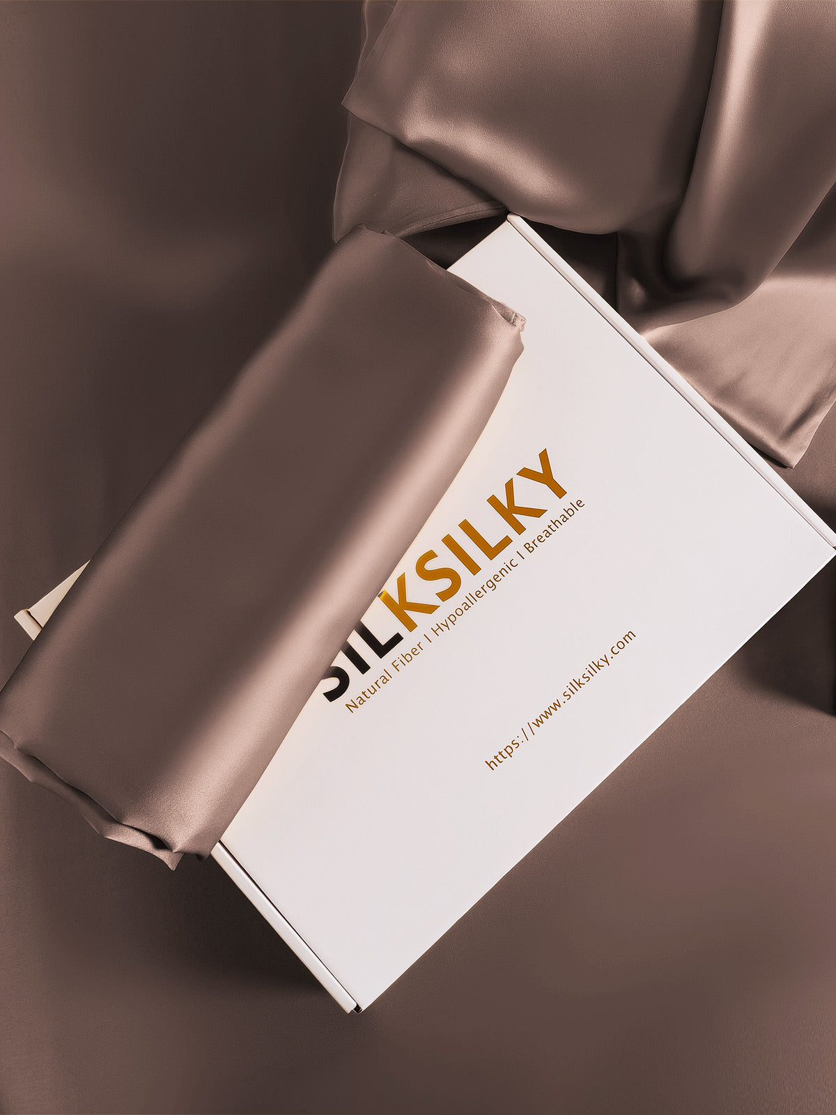 100% Mulberry Silk Pillowcase with Envelope Closure