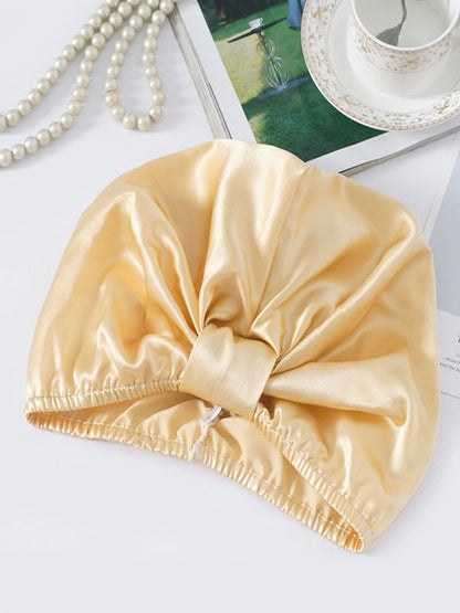 Pure Silk Night Turban Sleep Cap