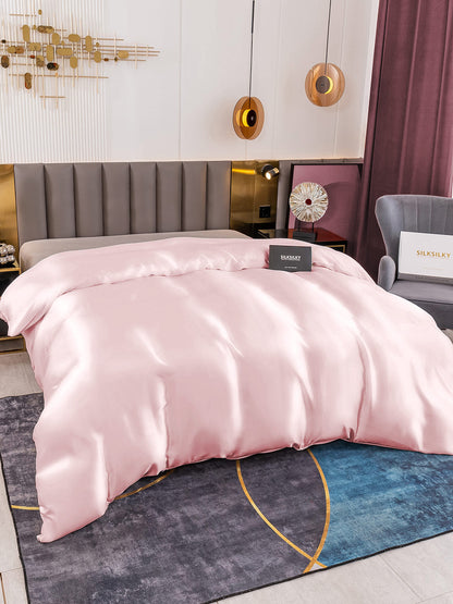 19Momme Mulberry Silk Seamless Duvet Cover