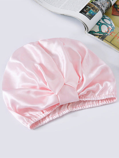 Pure Silk Night Turban Sleep Cap