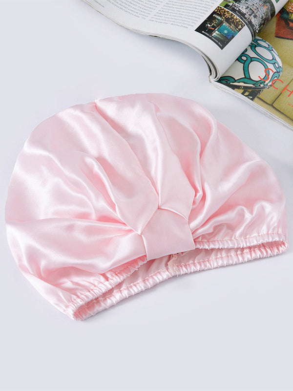 Pure Silk Night Turban Sleep Cap