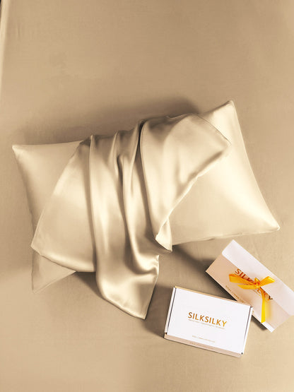 19Momme 100% Mulberry Silk Pillowcase - Envelope Closure