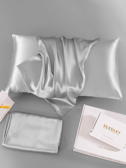 19Momme 100% Mulberry Silk Pillowcase - Hidden Zipper