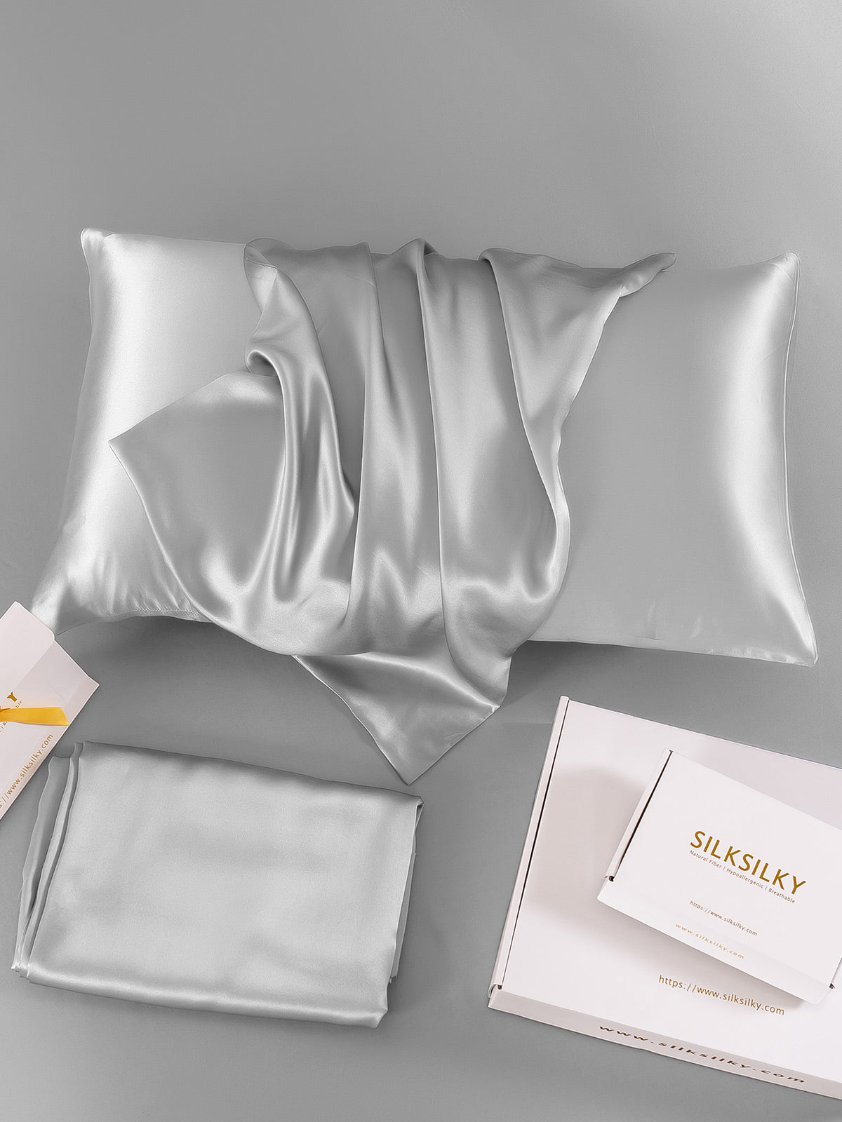 100% Mulberry Silk Pillowcase with Envelope Closure