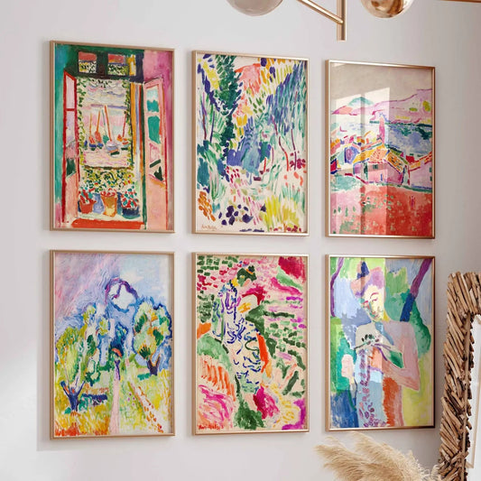 6x Exhibitions by Henri Matisse