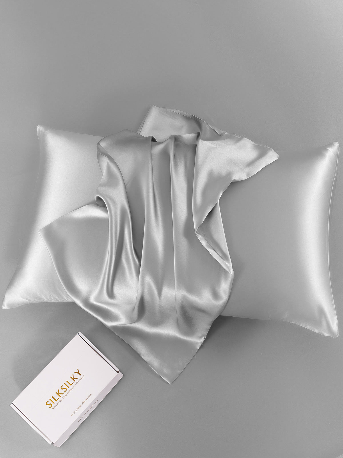 22Momme 100% Pure Silk Pillowcase - Envelope Closure