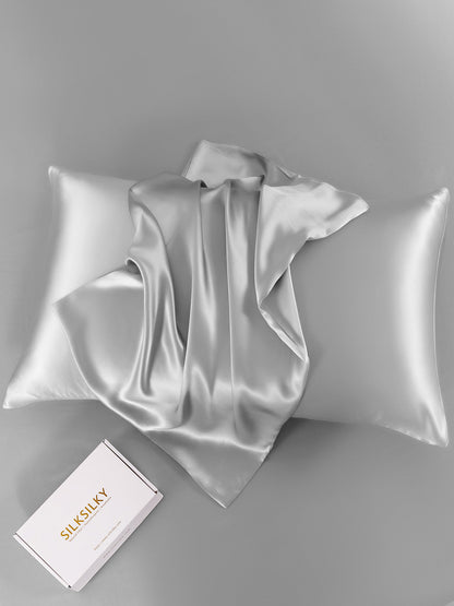 100% Mulberry Silk Pillowcase with Envelope Closure