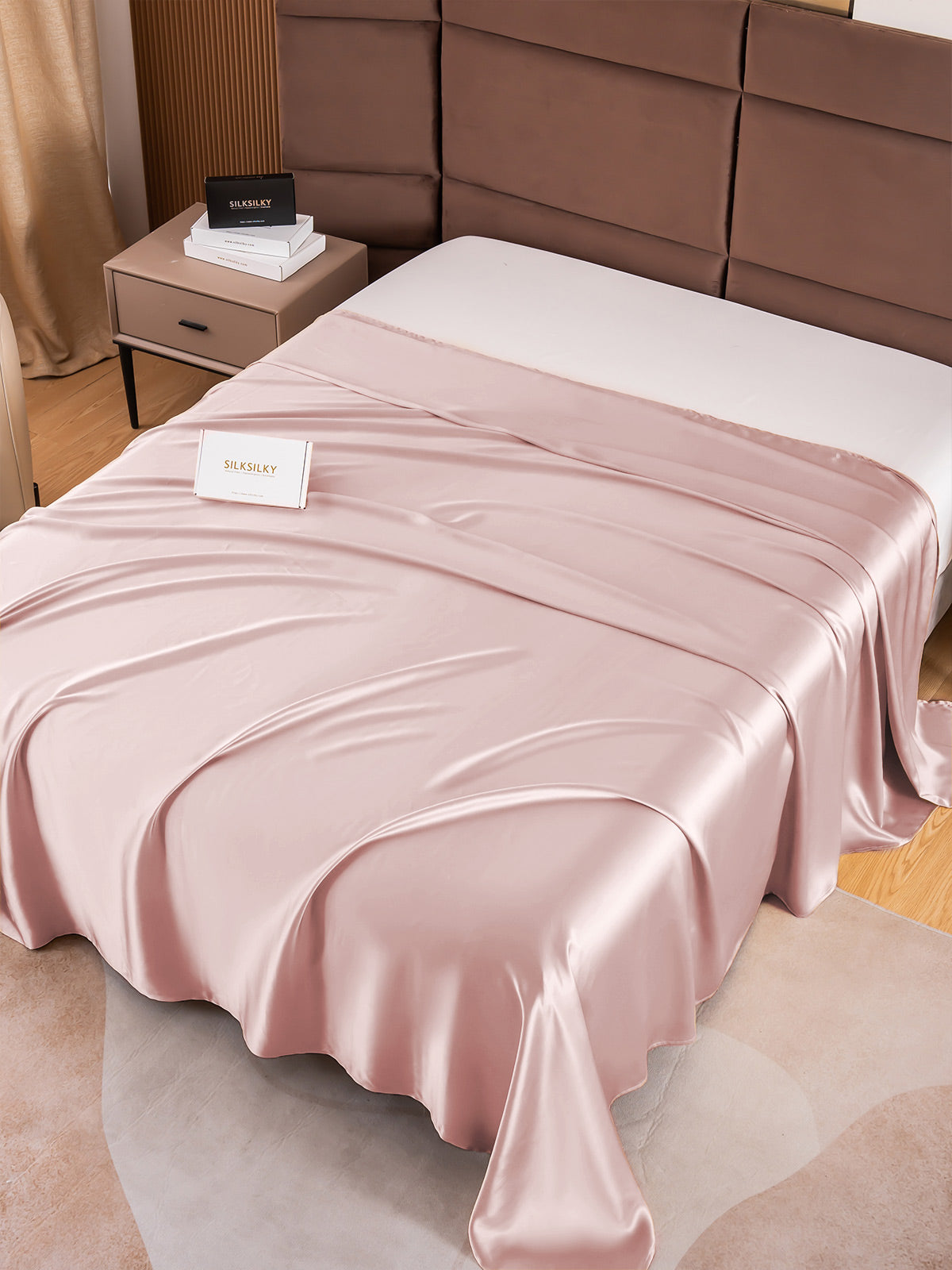 19Momme Mulberry Silk Seamless Flat Sheet