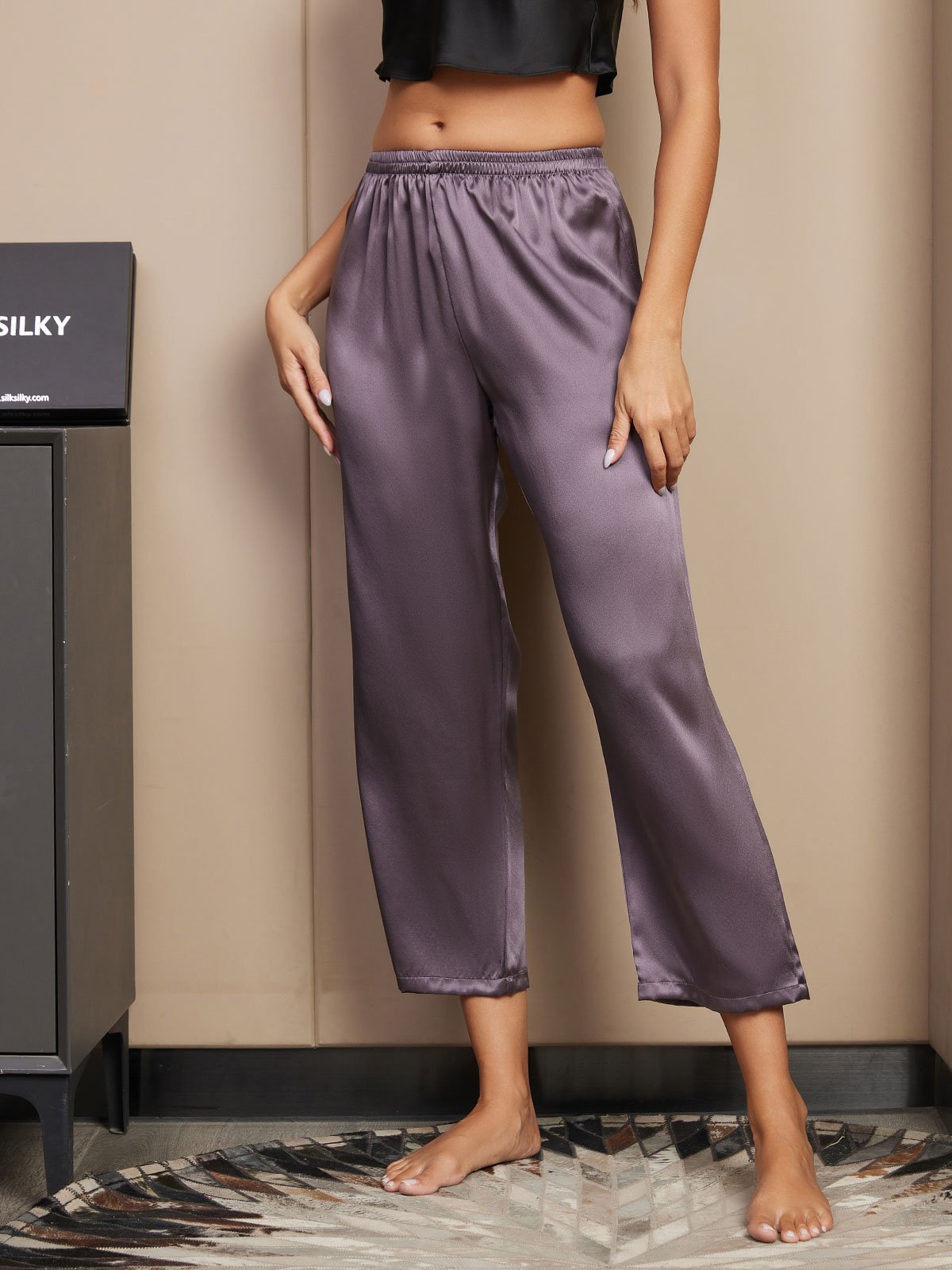 Pure Silk Classic Women's Sleep Pants