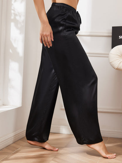 Pure Silk Casual Women‘s Pants