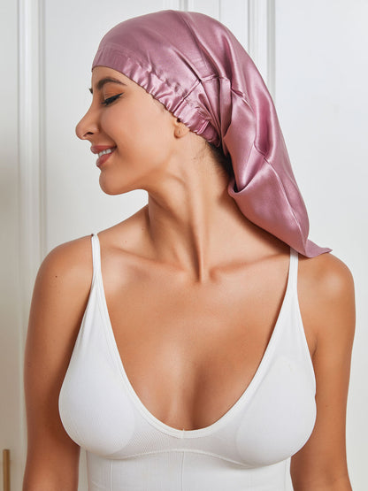 Silk Elegant Night Bonnet Sleep Cap