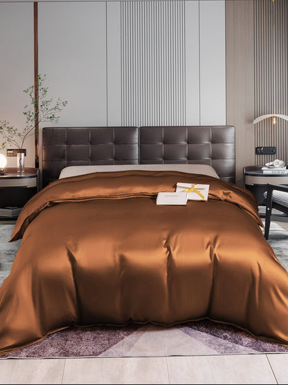 22Momme Mulberry Silk Seamless Duvet Cover