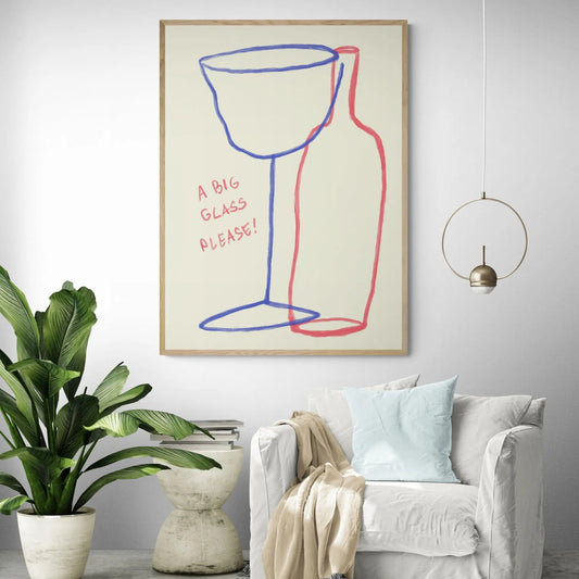 A Big Wine Glass | Byalmaklub